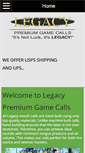 Mobile Screenshot of legacycalls.com